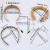 5pcs Fashion Headbands for Women Girls Pearl Hair Bands Versatile Simple Hairband Hair Hoop Hair Accessories Set Headwear