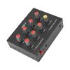 7 Band Sound Equalizer RCA Output Input 3.5mm Interface Dual Channel Digital Equalizer for Cars 100‑240V EU Plug