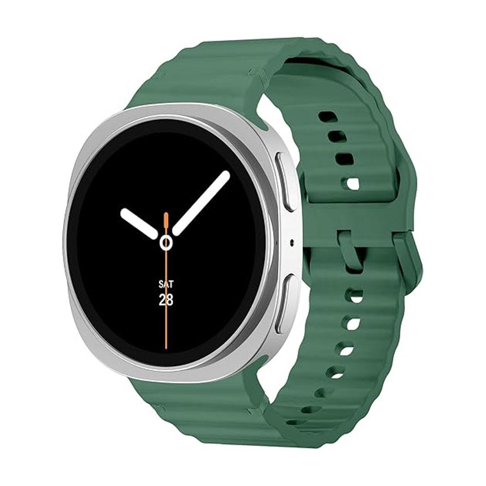 Straps for Samsung Galaxy watch 8 44mm 40mm 2 Pcs Belt Silicone Sport Wrist Bracelet Correa Galaxy watch 8 classic 46mm Bands