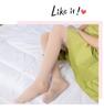 Plus Size White Dance Socks with Butterfly Gusset - Cat Paw Design for Practice and Students