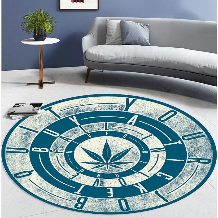 Bohemian Round Carpets for Home Living Room Decoration Bedroom Decor Carpet Sofa Area Rug Non-slip Mats