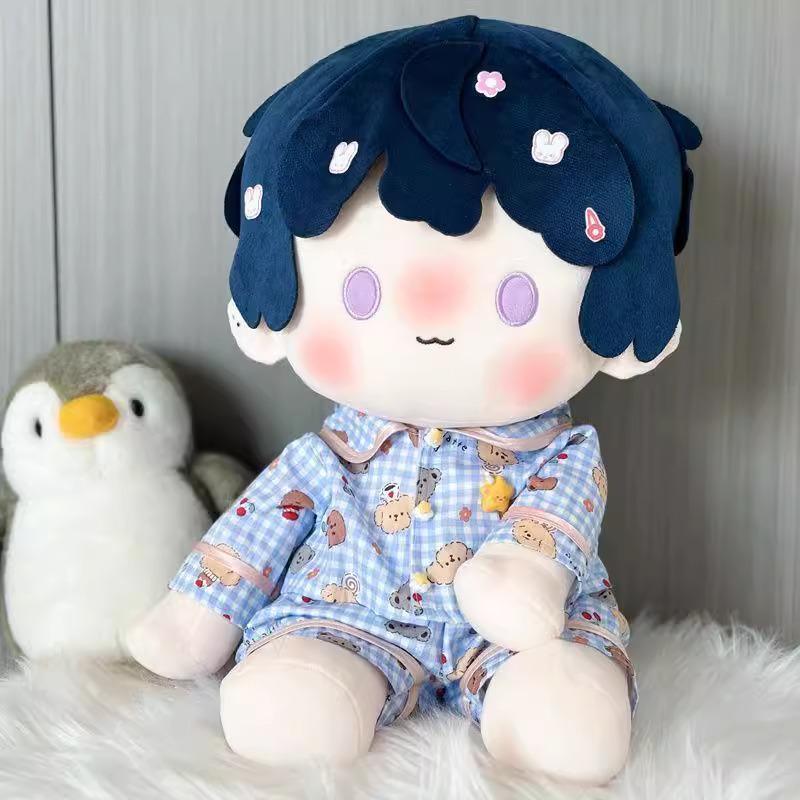 40cm Cotton Doll Pajama Set - Sleepy Print Replacement Clothes