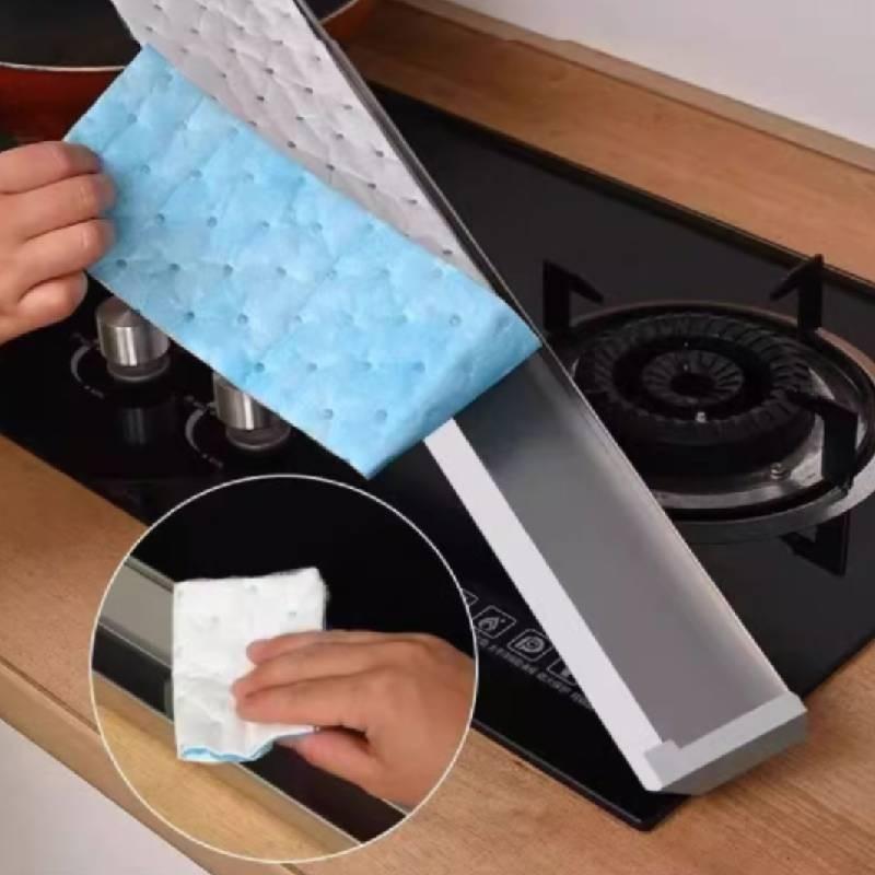 Universal Kitchen Grease Absorbent Cotton Strips Thick Oil Resistant Filter Paper Pack