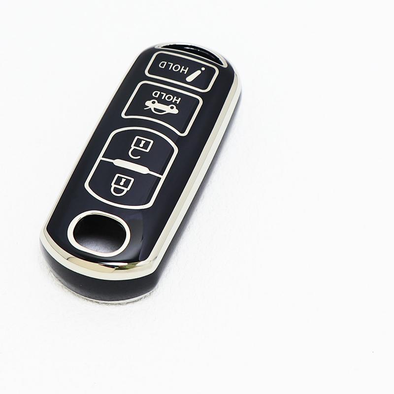 4 Button Fashion Tpu Auto Keyless Car Key Case Cover For Mazda Axela Cx-5 Cx5 Cx-3 Cx7 Cx-9 3 4 Cx30 2 3 6 Demio Atenza