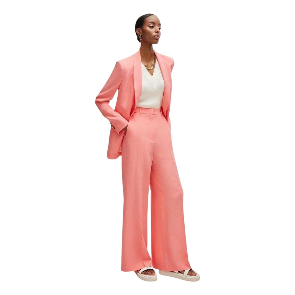 Boss Womens/Ladies Tikela Plain Wide Leg Chinos