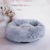 Cat Bed for Indoor Cat Winter Soft Round Sofa Bed Handmade for Small Kitten