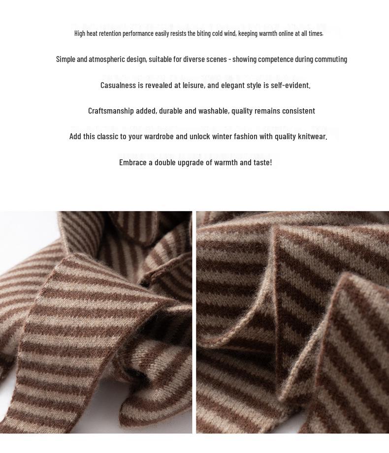 Women's Chunky Knit Cashmere Hat - Korean Style, Warm Versatile Outdoor Face Slimming Winter Headwear