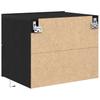 LED Wand-Nachttisch, Stauraum-Schublade, 50x39x41 cm