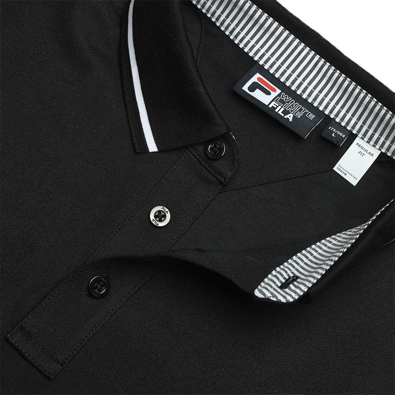 FILA Polo Shirt Men's Jet Black F11M448105FBK