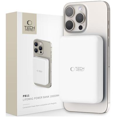 Tech-Protect Pb11 Lifemag Magsafe Power Bank 10000Mah White