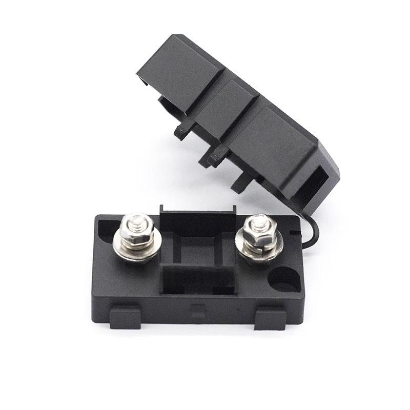 1Set ANS-H Small Fork Bolt Fuse Holder, Electric Vehicle Bolt Fuse Box, Xiaoping Insert Fuse Box