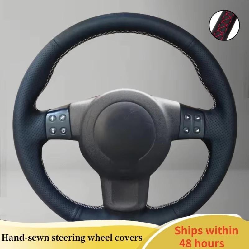 Car Steering Wheel Cover Leather For Seat Leon (Mk2) 2006-2008 Ibiza (6L) Steering Wheel Braid Car Accessory