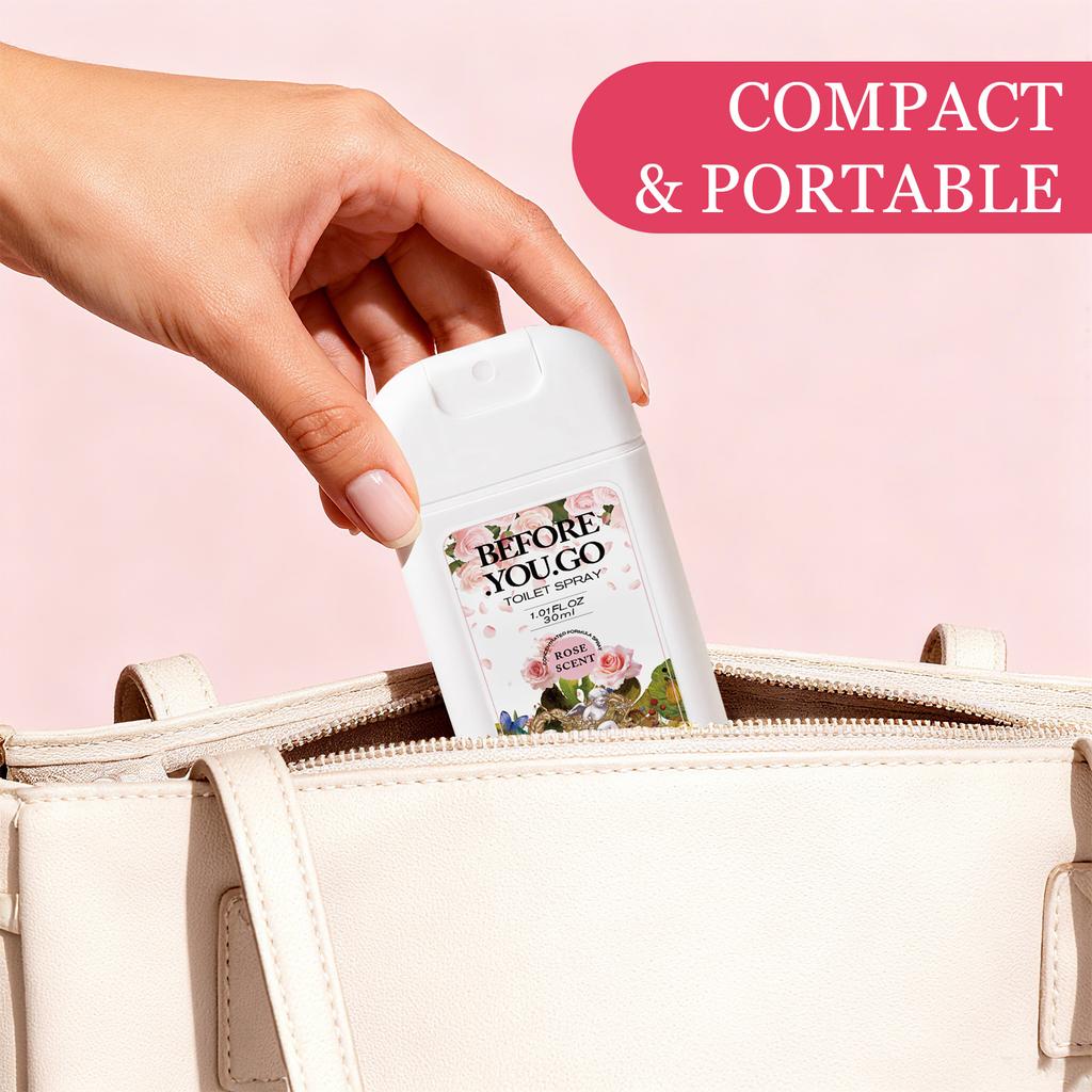 Pocket Size Toilet Spray, Compact Travel Bathroom Scent Spray For Indoor Use