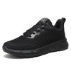 2025 Women's Shoes Spring and Autumn Mesh Shoes Women's Breathable Black Sports Shoes Women's Soft-soled Running Shoes Casual Couple Shoes