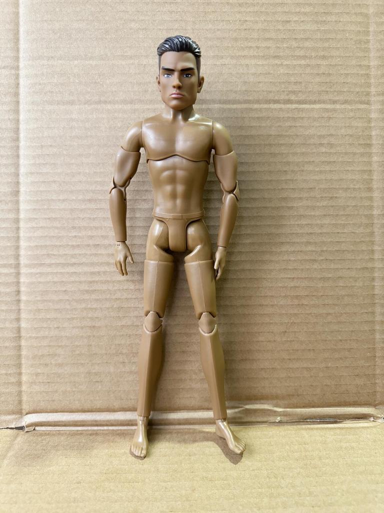 29cm Costume Drama Men Doll Multi-Joints Movable Doll 35cm Muscle Male Doll Collections Doll Toy Parts