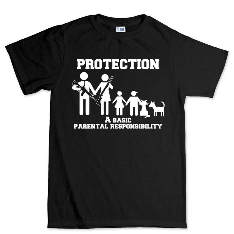 Unisexs Black Cotton TShirt Casual Athletic Dad Style Protection Family Fit S