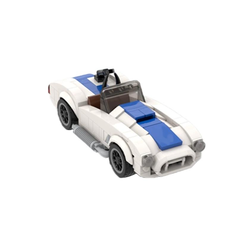 Moc-50476 Cobra Building Blocks Sports Car Model Assembly Bricks Home Decor Ornament Toys Birthday Party Gifts