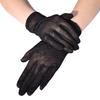 Fashionable and Breathable Mesh Short Gloves for Elegant Ladies