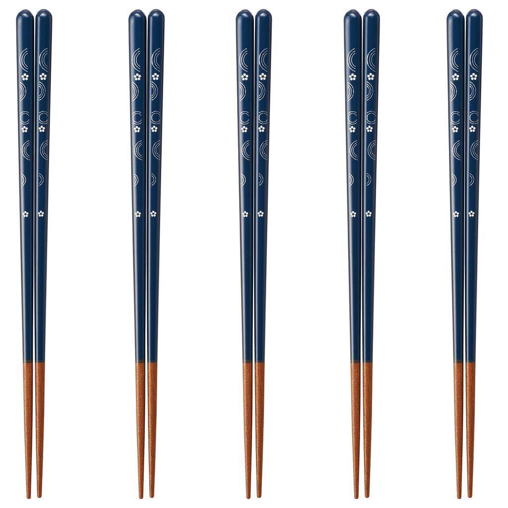 Happy Set of Dishwasher Made In PID9407 J-kitchens Chopsticks, 5, Material Wood, Safe, Japan,