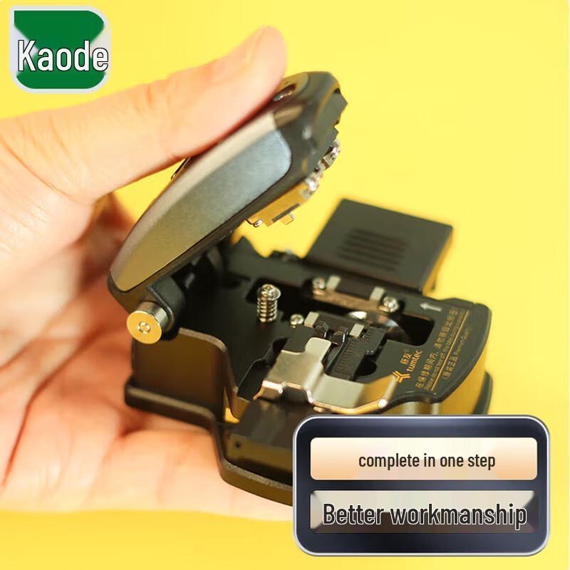 High-Precision One-Step Fiber Optic Cleaver A10
