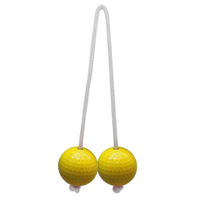 6Pcs Golf Tossing Ball Replacement Outdoor Lawn Yard Golf Throwing Ball Hard Golf Training Ball for Ladders Toss Game