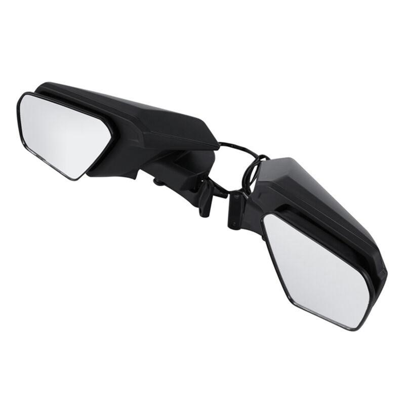 1 Pair Motorcycle Rearview Mirror W/LED Turn Signal Light For Honda Goldwing GL1800 2018-2020 Reverse Side Mirror