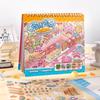 Shop Theme Miniature Scene Sticker PET Stacking Sticker New Scenery Stickers Kids Gift