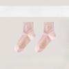 Spring and Summer Women's Socks: Pure Cotton Mid-calf Socks, Soft, Comfortable, Breathable and Not Prone To Pilling. Solid Color Mid-calf Socks