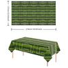 Soccer Tablecloth, Green Lawn Soccer Field Design, Home and Dining Room Decor Tablecloth, Fan Living Room Decoration,Soccer Game