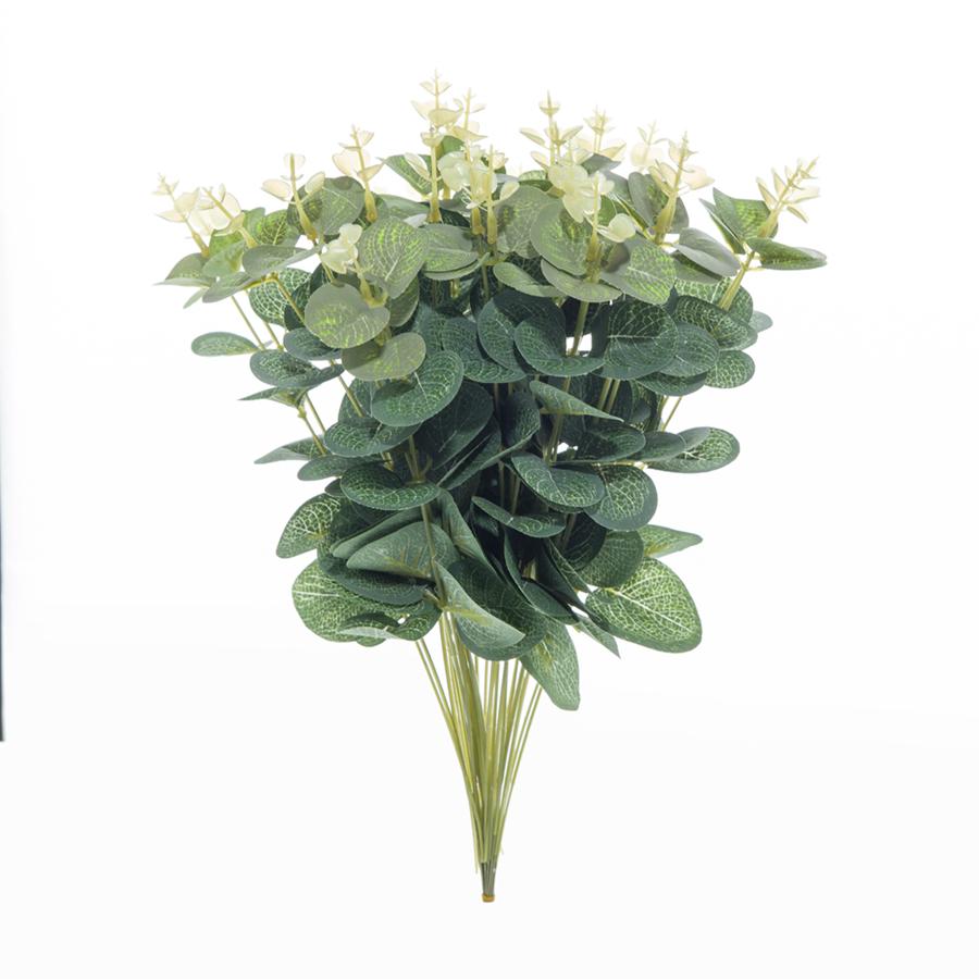 

30/40Pcs Artificial Plants Silk Eucalyptus Leaf Wedding Bridal Accessories Clearance Home Room Table Decora Festival Wreath fake 30 pcs
