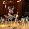 Christmas Reindeer Outdoor Decor Porch Seasonal Decor Holiday Garden Decoration For Homeowners Party Planners Neighborhood Front