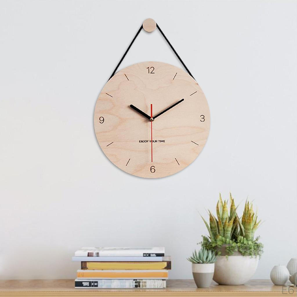 Decorative Wall Non-Ticking Digital Battery Operated Round Easy to Read /Office/