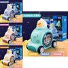 Baby Educational Space Press Car With Cartoon Bunny For Kids Learning And Play