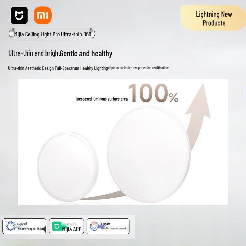 Xiaomi Mijia Pro D60 Full-Spectrum LED Ceiling Light