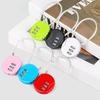 Password Lock, Wire Rope Flexible 3-Digit Combination Keyless Zinc Alloy Anti-Theft Lock for Helmets Car Baskets Luggage Wardrobes Travel Security