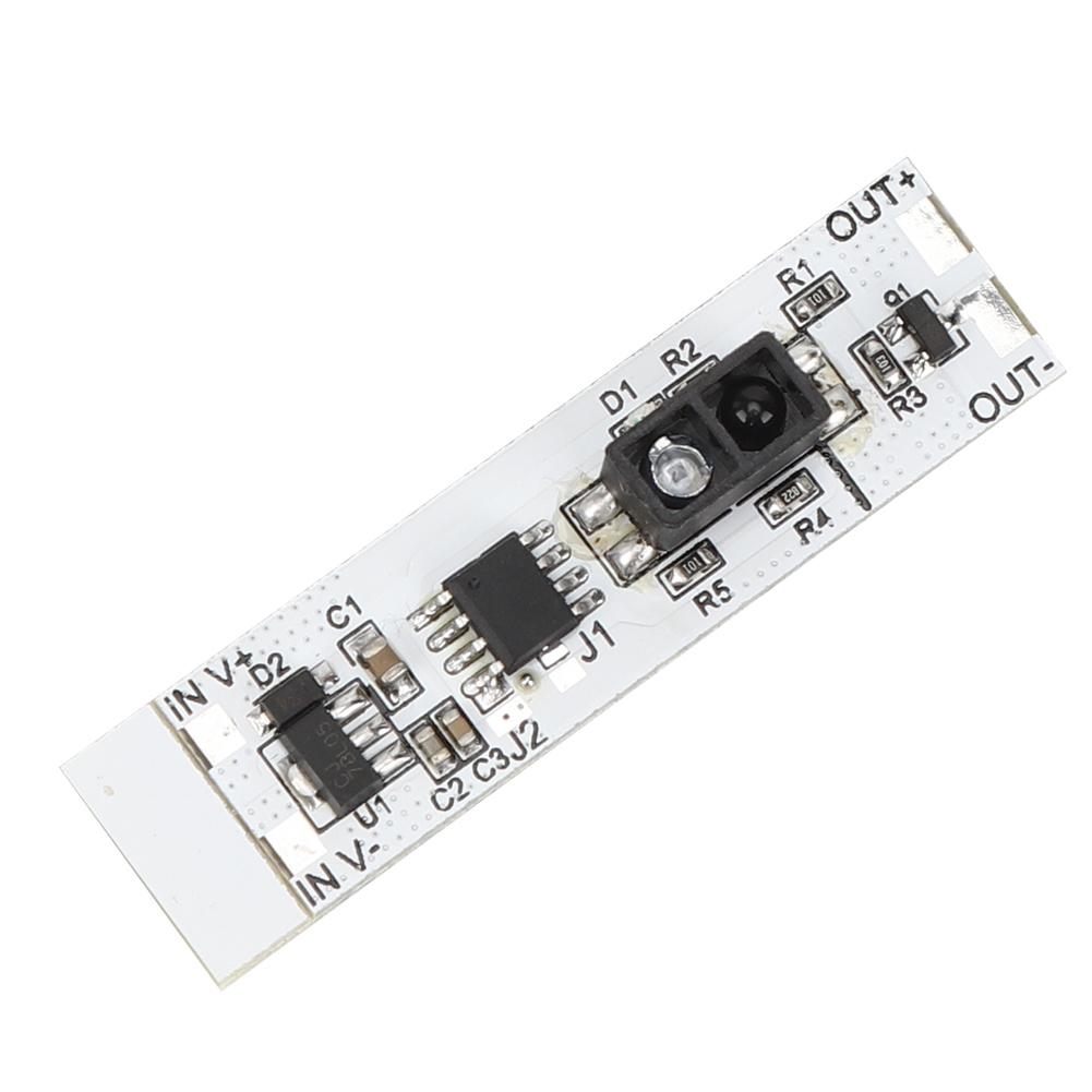 Infrared Reflection Sensor Switch Module Hand Sweep Function for LED Cabinet Lamp DC5V12V