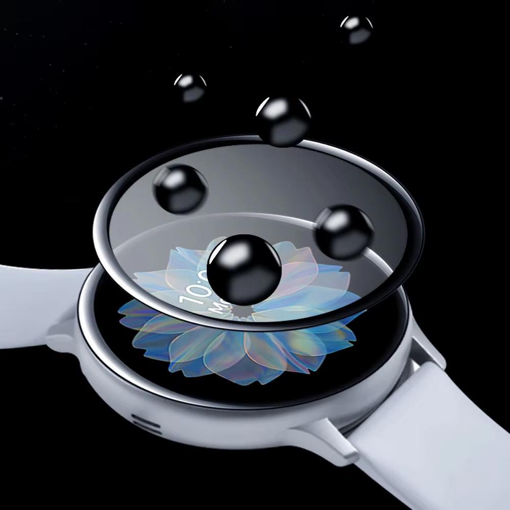 Samsung Active 2 Curved Tempered Glass Screen Protector for Watch - Soft Film Sticker