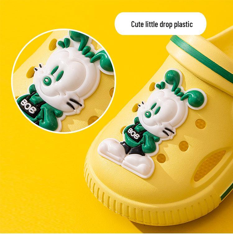 Babudou Ultra-light Toddler Slippers: Cute, Anti-collision, Odor-proof, Non-slip Cartoon Design