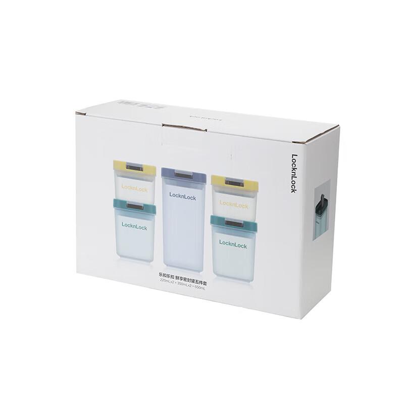 Lock&Lock Transparent Storage Container Set