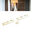 50 Pcs Door Hinge 58x19mm Vintage   Hvy Duty Iron Folding Butt Hinge for Sewing NaMachine Table Cabinet