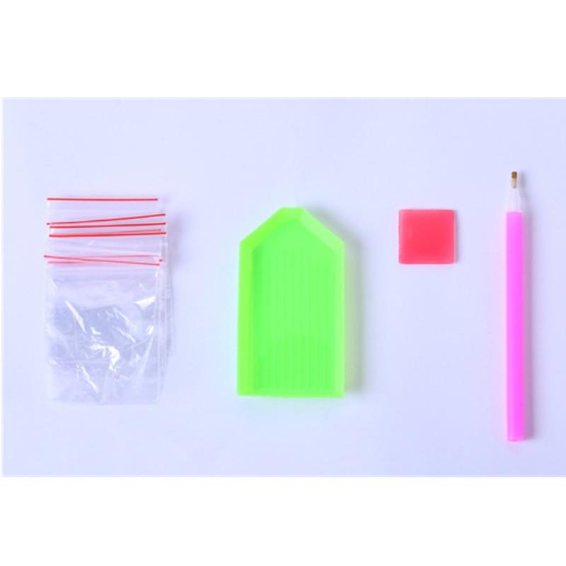 12pcs Handmade Festival Greeting  Cards Diamond Drawing Birthday Thanksgiving Cards Gift For Kids