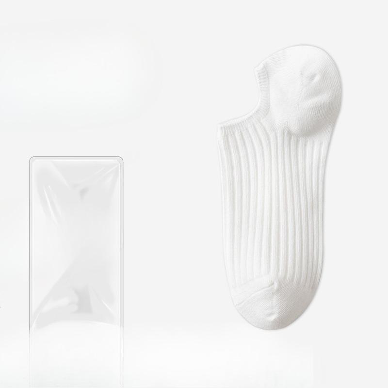 Female Spring and Summer Invisible Sweat Absorption Deodorant Not To Drop with Shallow Mouth Non Slip Socks