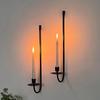 Wall Hanging Fireplace Candle Holder Add to the Festive Atmosphere Ornaments for Party Atmosphere Prop