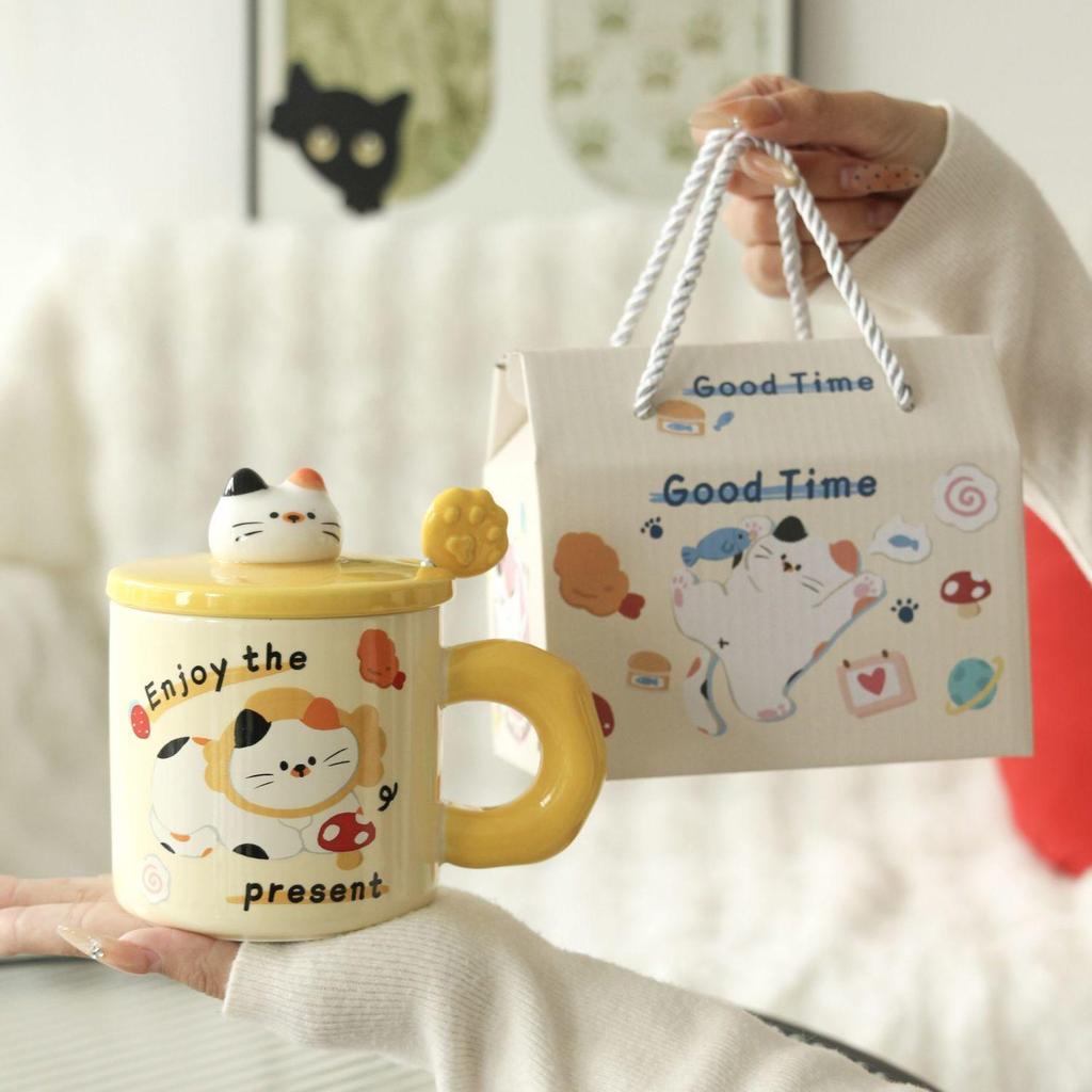 High-Value Ceramic Mug: Cute, Practical Birthday Gift for Boyfriend, Girlfriend, or Sisters