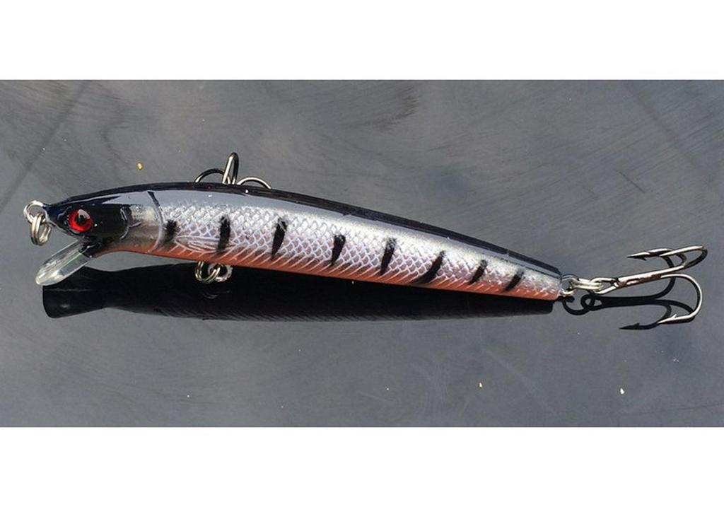 Fishing Lures Set: 9.5cm/9g Artificial Minnow Hooks