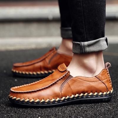 Heren Instappers Leren Schoenen Mocassins Loafers