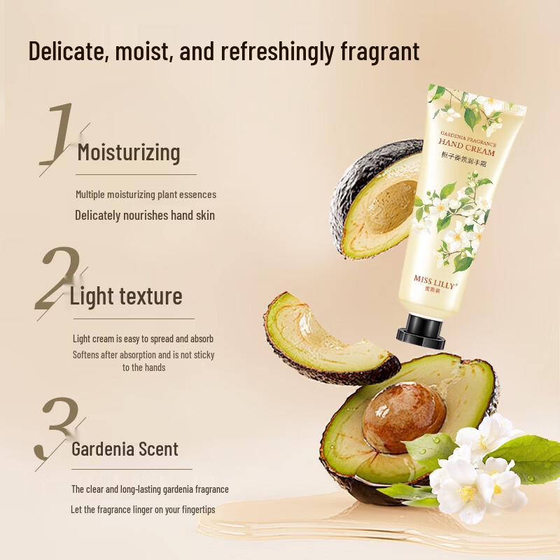Miss Lilly Gardenia Scented Hand Cream