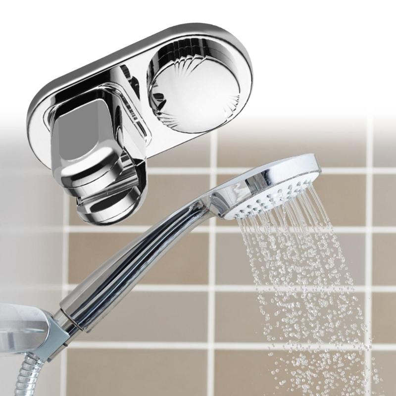 Strong Shower Brackets Adhesive Mounting No Tool Required Universal Shower Head Brackets Easy Installation for Home