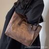 High-end Sense Bag Women's Autumn and Winter Large Capacity New Versatile Ladies Shoulder Bag College Student Class Commuter Tote Bag