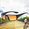 Yusha Nachtsicht-Outdoor-Sport-Sonnenbrille: Reitbrille mit gelben Gläsern